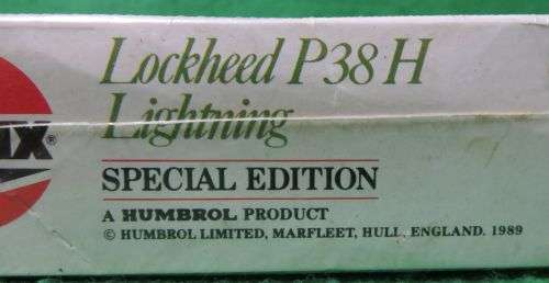 **AIRFIX**MODEL KIT**LOCKHEED P-38H LIGHTNING**1/72**SPECIAL EDITION**